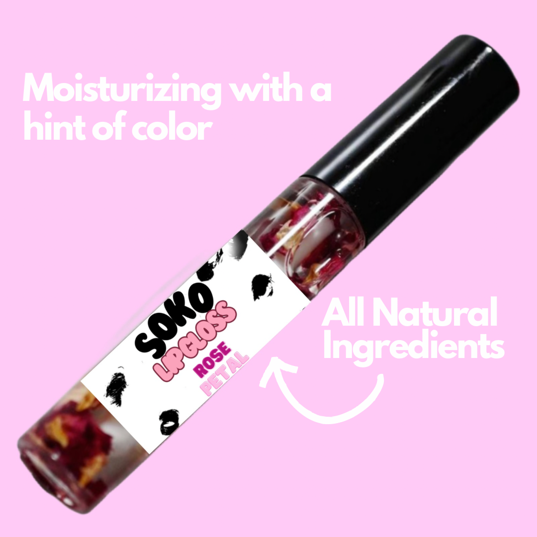 Rose Petal Lip Gloss