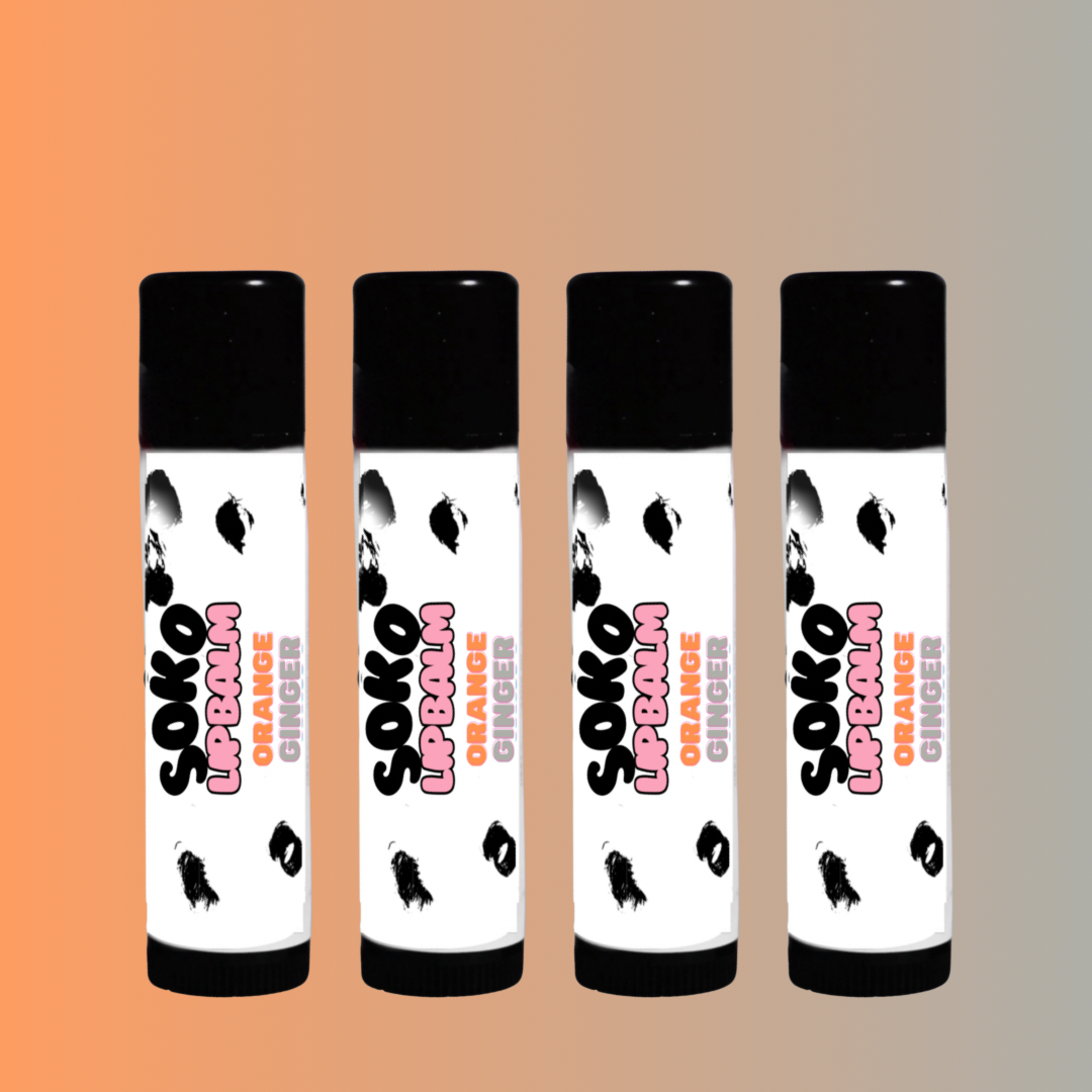 Orange Ginger Lip Balm